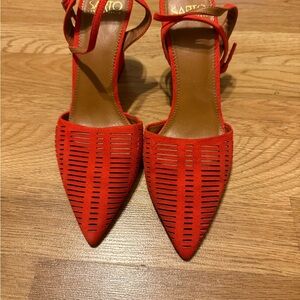 Franco Sarto Suede Heels. Size 9